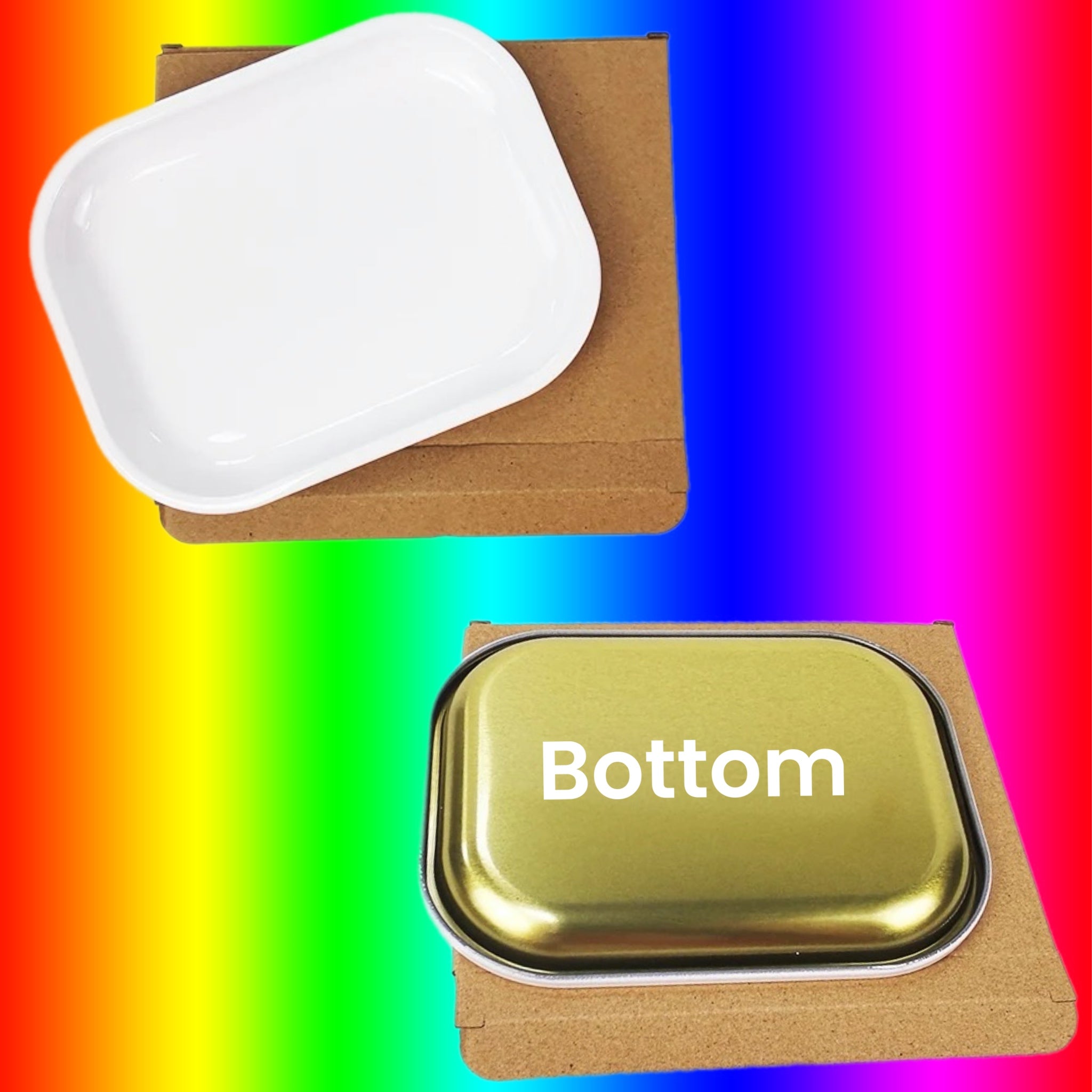 Sublimation Blank Metal Rolling Tray We Sub’N