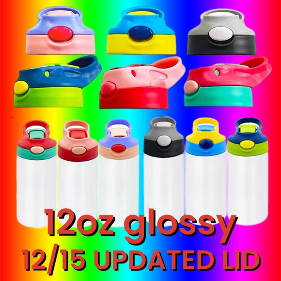 GLOSSY 12 oz sublimation kids tumblee UPDATED 12/15
