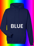 100% polyester Hoodie with kangaroo pouch (pocket) COTTON FEEL (last longer than cotton)