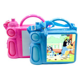 Sublimation blank Lunch box with water bottle (plastic w/ metal insert)