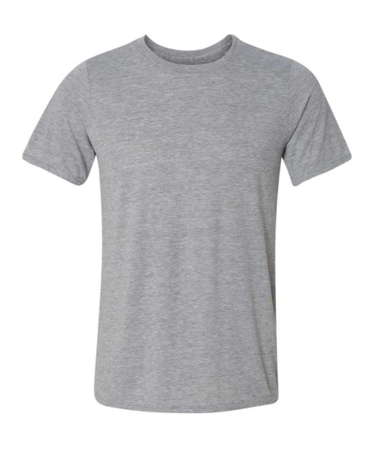 Heather Gray  Unisex Basic (light weight) Sublimation T-shirt We Sub’N