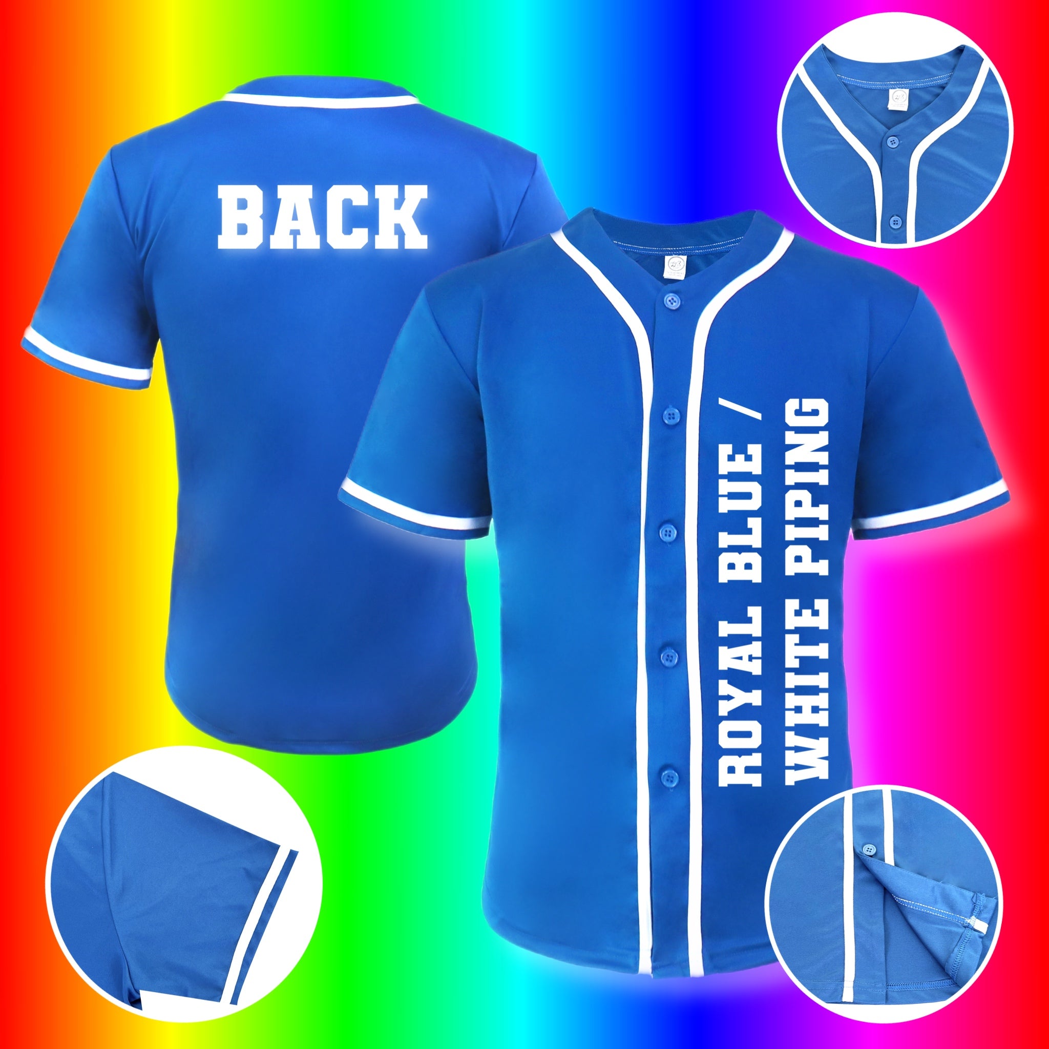 Unisex We Sub'N™️ INTERLOCK Baseball jersey blank