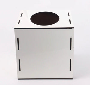 Sublimation mdf tissue box /money box