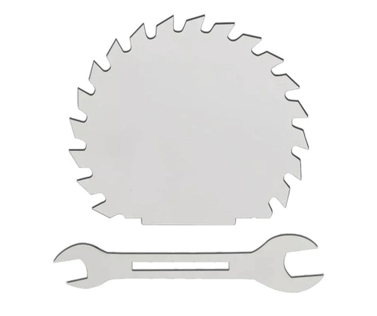 Sublimation saw and wrench mdf frame / stand We Sub’N