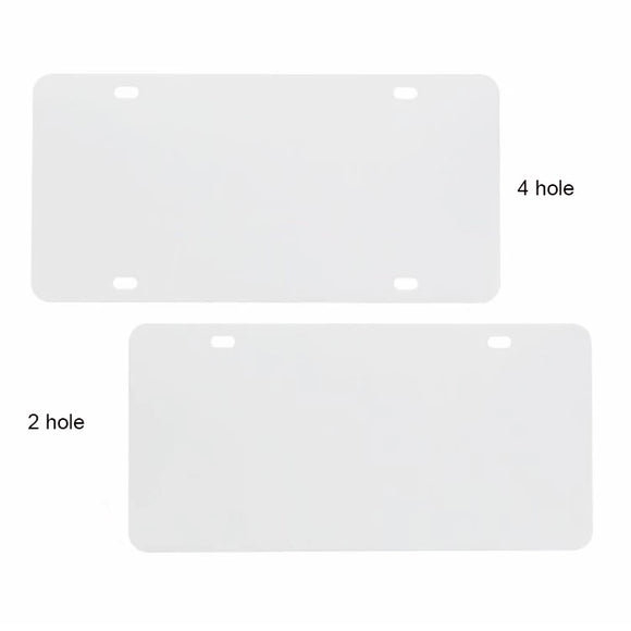 High quality Sublimation license plate blank