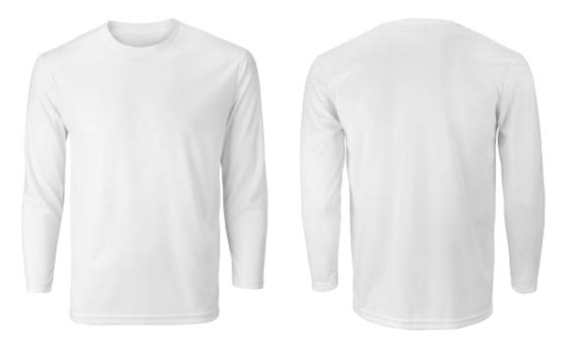 We Sub’N ™️ Kids Long Sleeve Unisex Superior Premium Sublimation (Thick Cotton Feel) We Sub’N