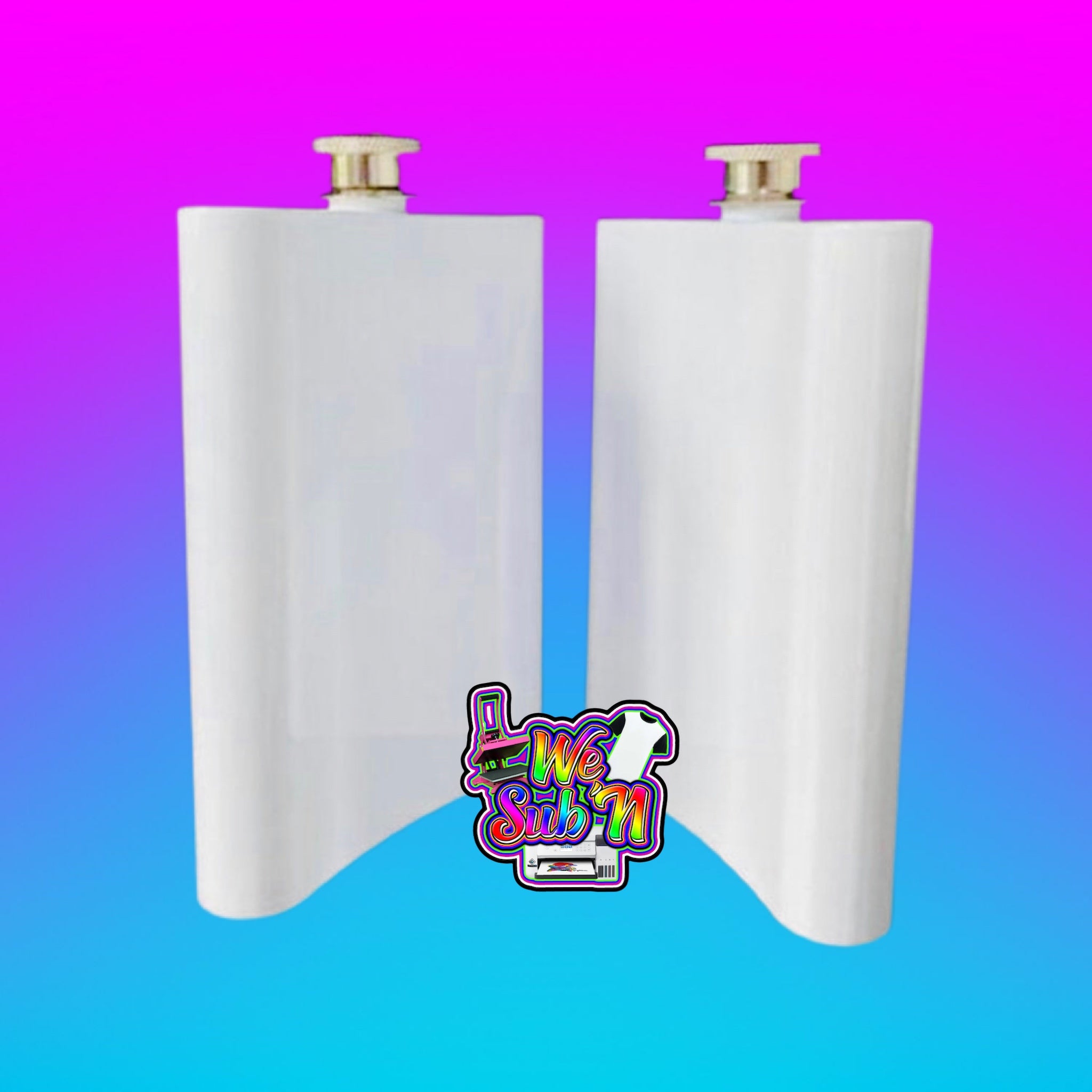 Sublimation 8oz Stainless Steel Hip Flask
