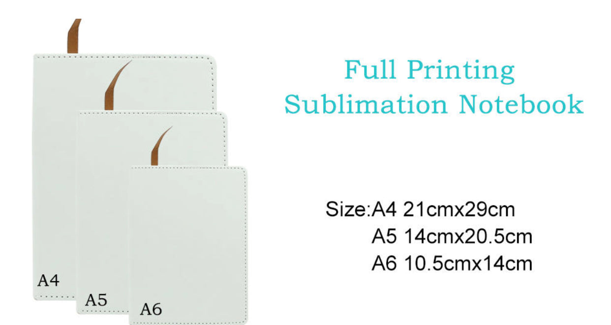 Sublimation (GLOSSY) journal / notebook /diary (blank matte) – We