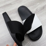 BLACK ADULT Sublimation Slides /  Sandal
