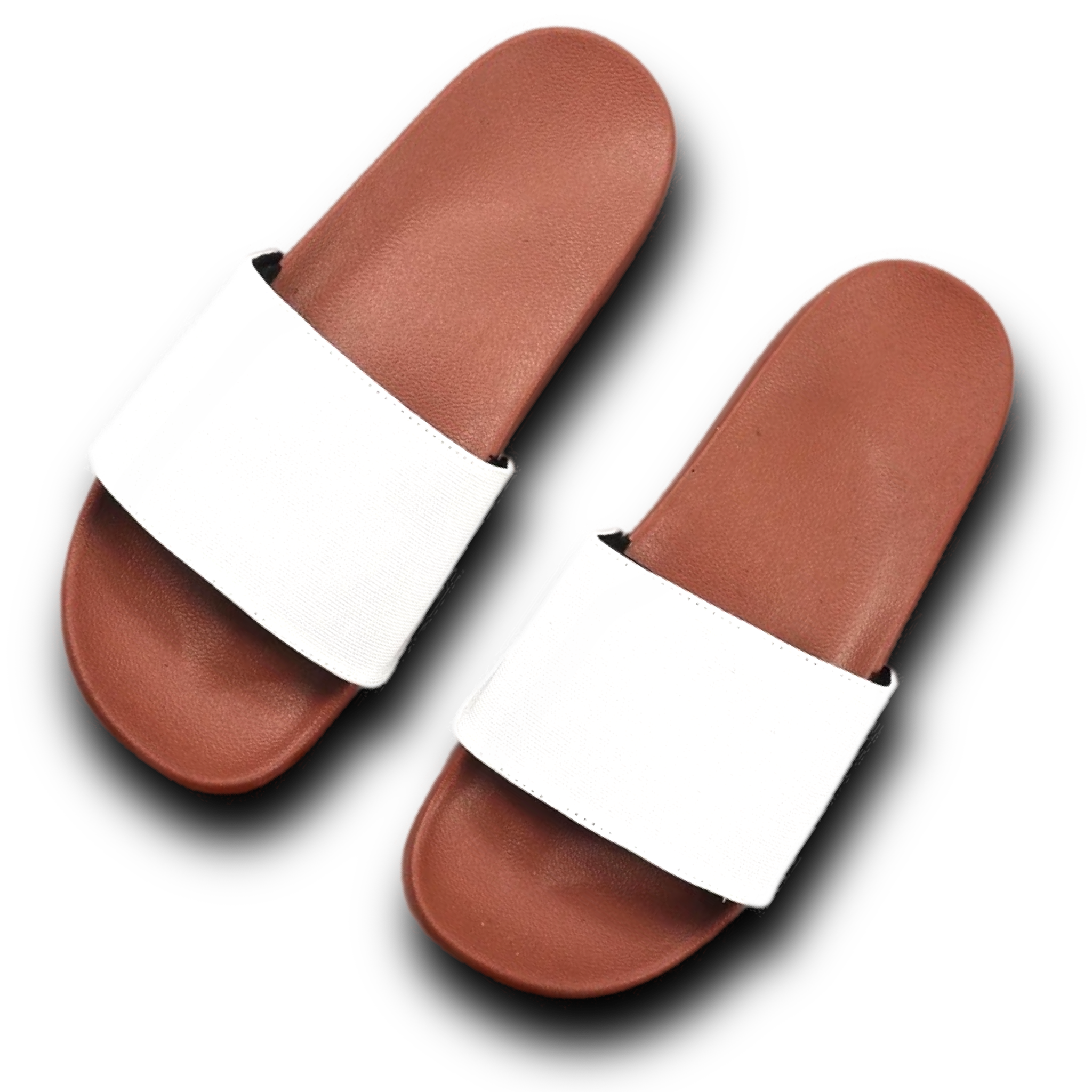 Brown ADULT Sublimation Slides /  Sandal