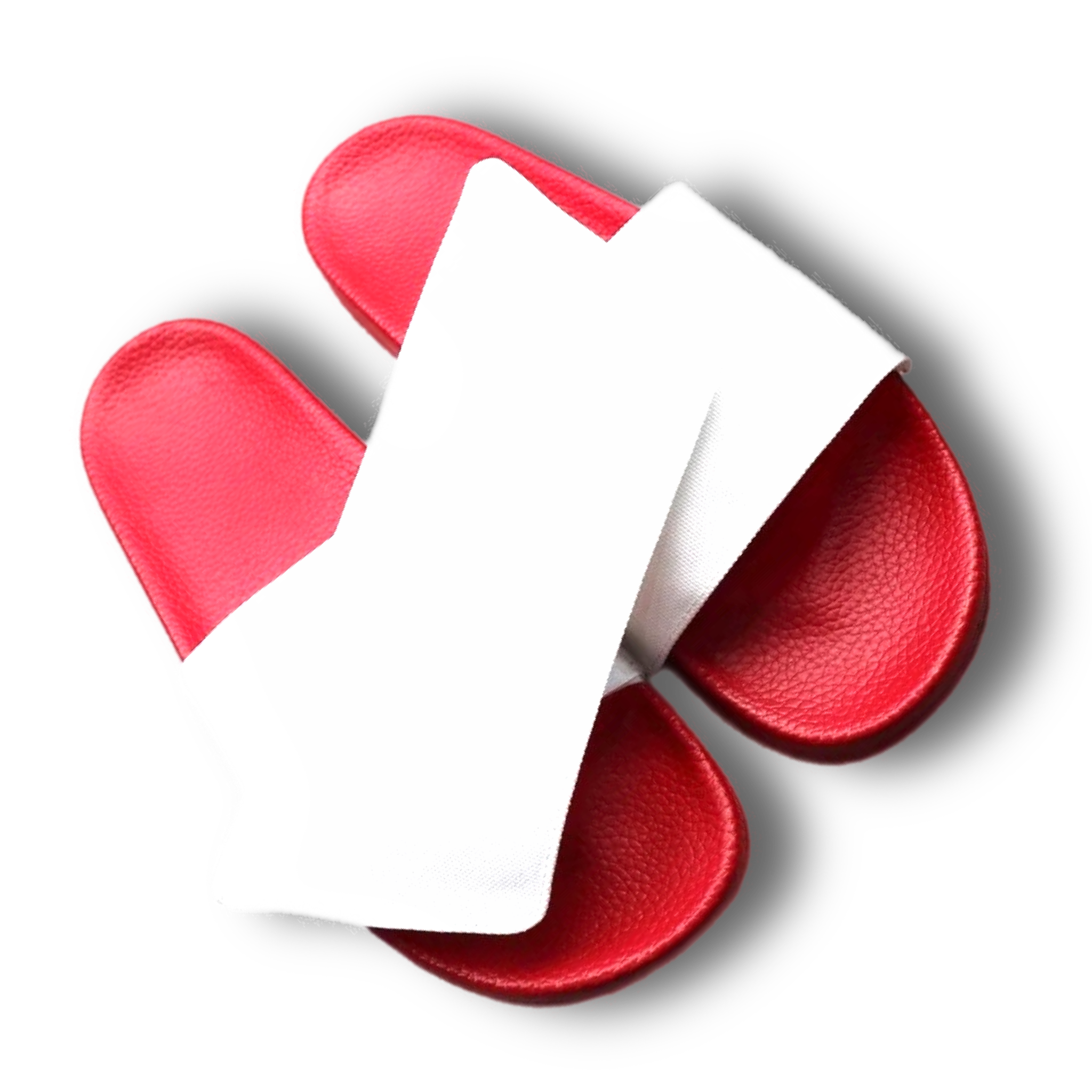 Red ADULT Sublimation Slides /  Sandal