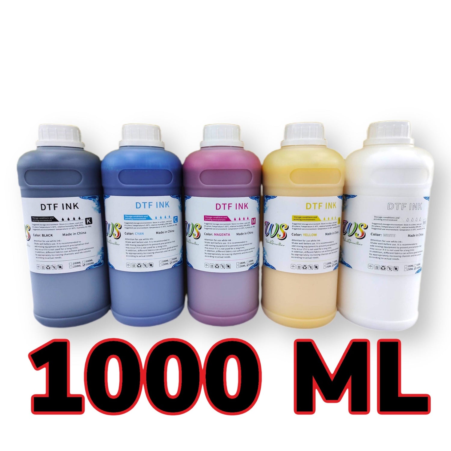 We Sub’N Premium Dtf ink 1000ml(SINGLE BOTTLE) We Sub’N