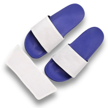 Blue ADULT Sublimation Slides /  Sandal