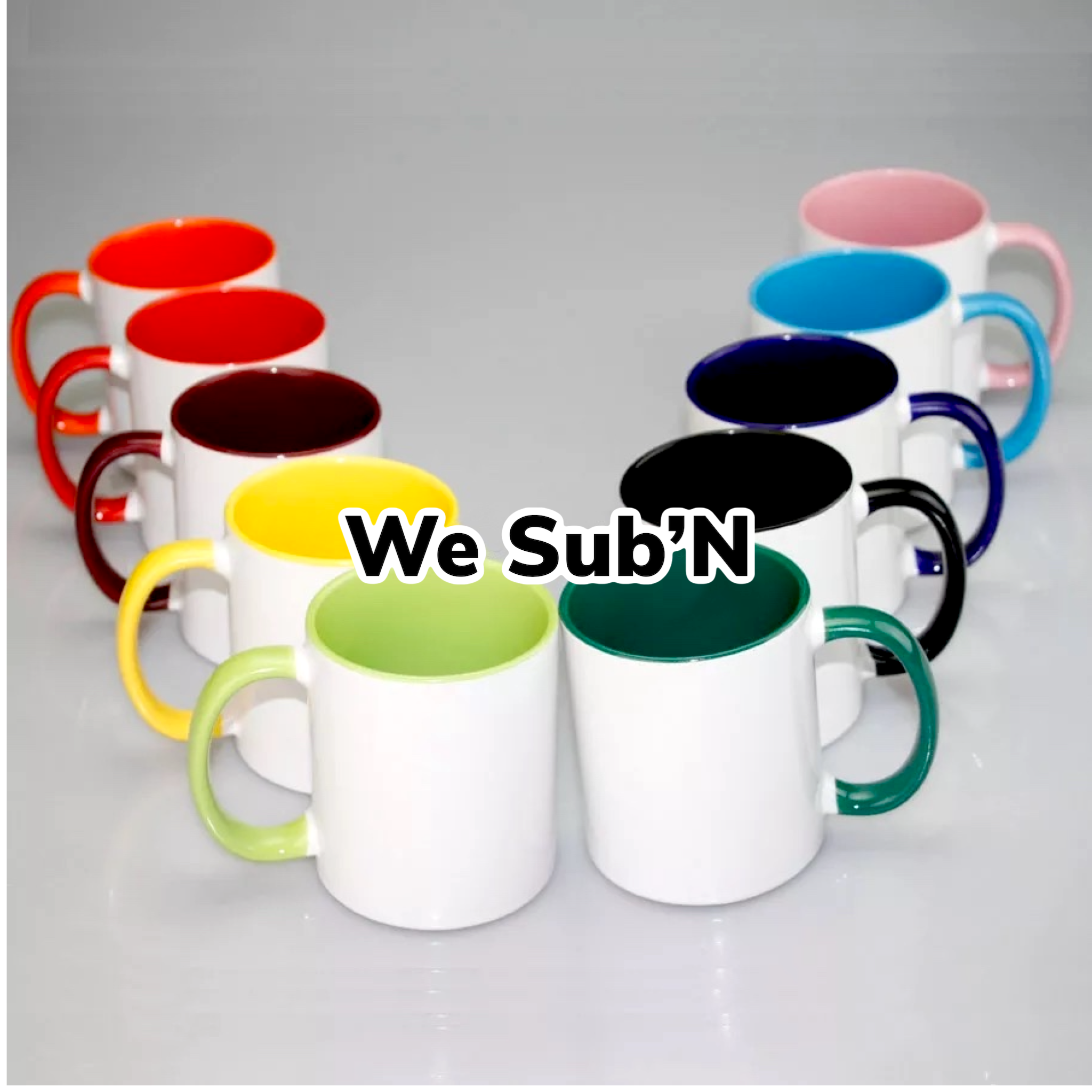 Sublimation 09 OZ Inner Color Mug