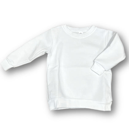 RUNS 1 size larger White Infant - YOUTH We Sub’N ™️ Unisex Sublimation Crew neck sweatshirt