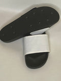 BLACK ADULT Sublimation Slides /  Sandal