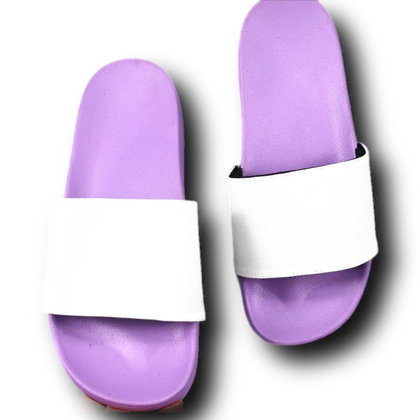 Purple ADULT Sublimation Slides /  Sandal