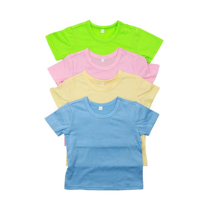 Sublimation kids color shirt