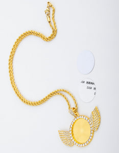 Sublimation HIGH QUALITY ANGEL WINGS Necklace Metal