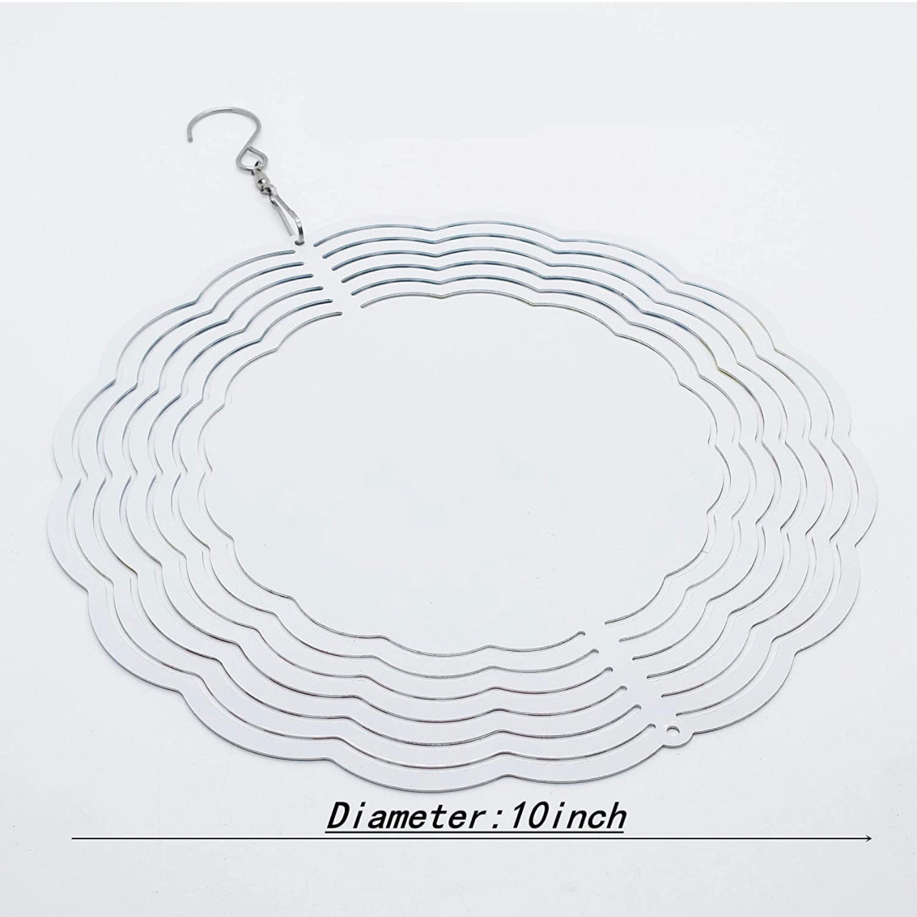 Doubled sided sublimation aluminum wind spinner We Sub’N