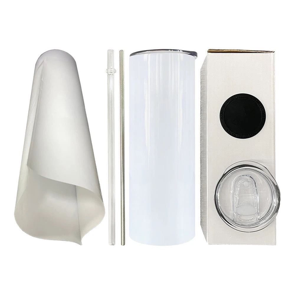 20 oz Straight Tumbler Glossy BEST SELLER(single and case price) We Sub’N