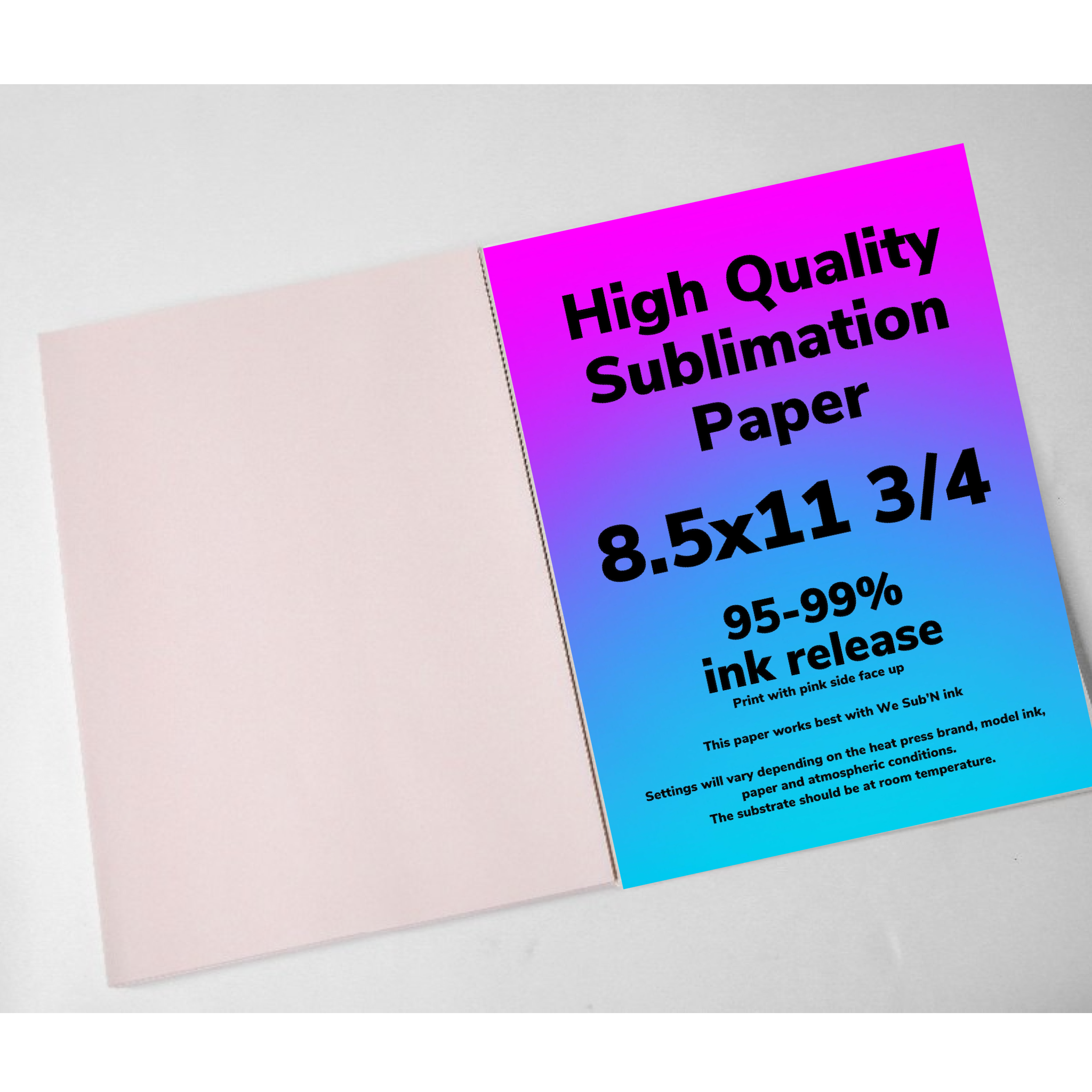 A-SUB Paper 13x19 Dye Sublimation Heat Transfer Paper Cotton