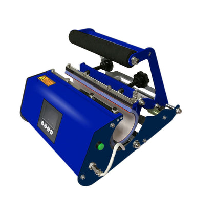 Dark blue / Royal blue 30 oz PLUS tumbler press machine
