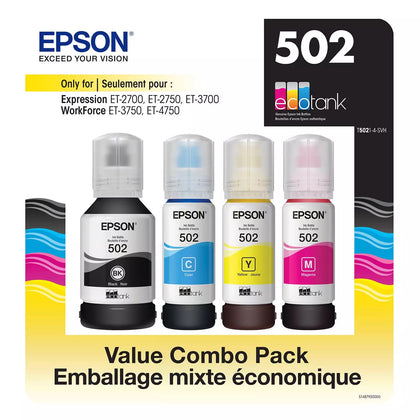 Epson EcoTank 502 PIGMENT  Ink(NOT SUBLIMATION)