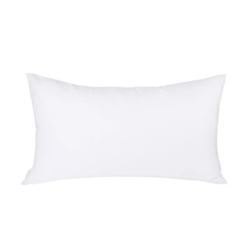 20x30inch Sublimation white silky satin pillow case