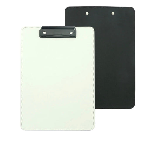 Sublimation pu leather clip board We Sub’N