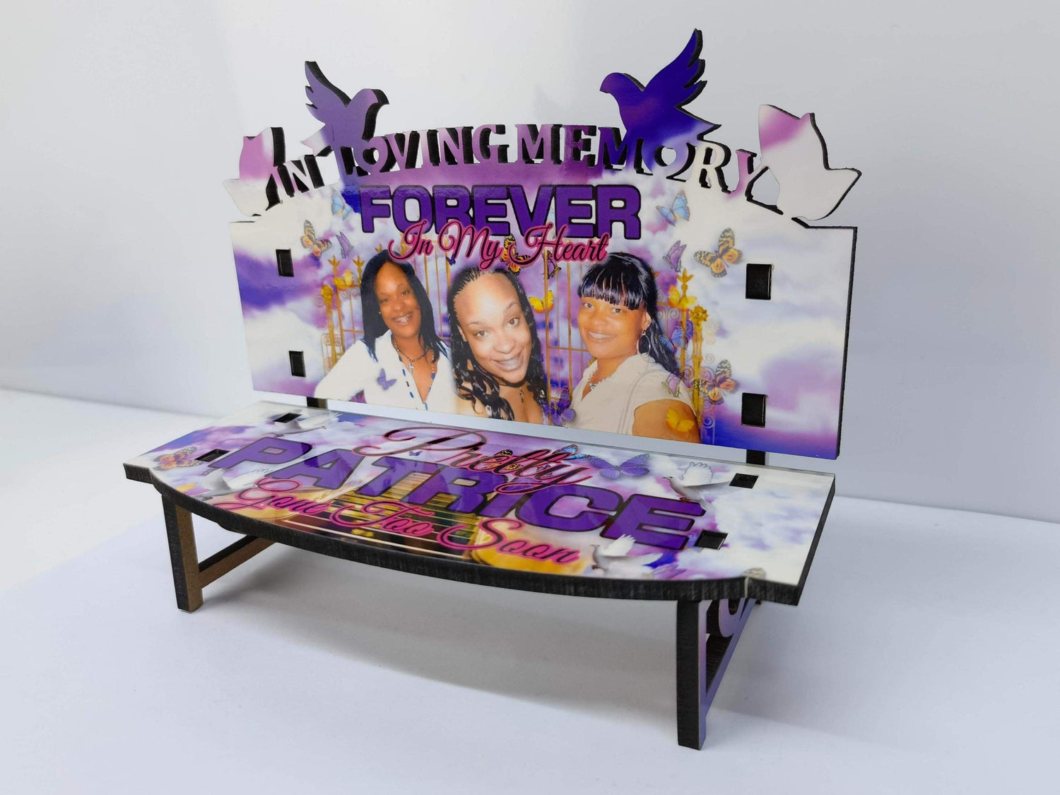 Sublimation Mdf souvenir BENCH (multiple variants) We Sub’N LLC