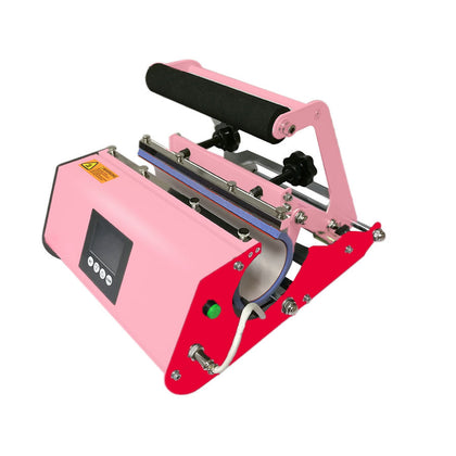 Pink /red 30 oz PLUS tumbler press machine