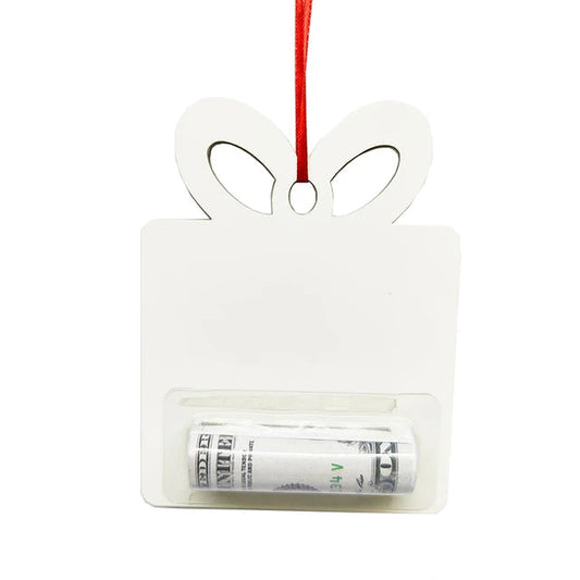 Gift box Sublimation shape mdf money holder We Sub’N