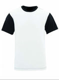 We Sub’N ™️Toddler Unisex black Contrast Sublimation T-shirt (INDIVIDUALLY PACKAGED)