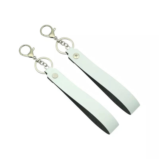 Sublimation Keychain Wristlet FAUX LEATHER We Sub’N