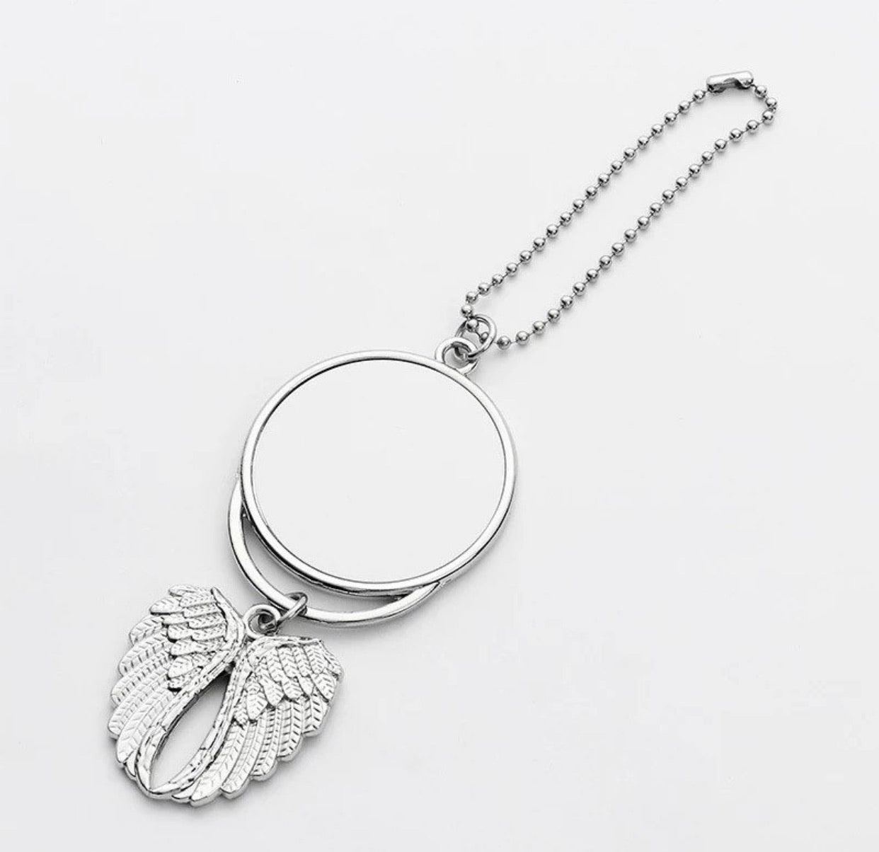 Sublimation Angel wing car hanger ornament We Sub’N