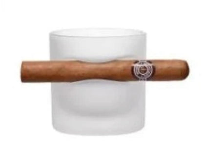 Sublimation cigar whiskey glass