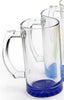 Sublimation color pop clear beer mug