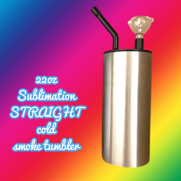 Silver Sublimation Thick/ FATTY straight special lid tumbler