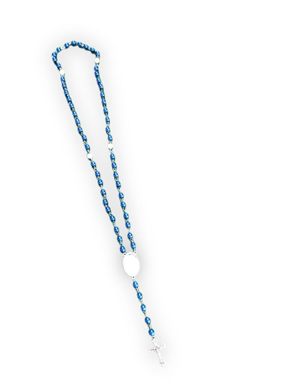 BLUE  SUBLIMATION ROSARY (1 blank)