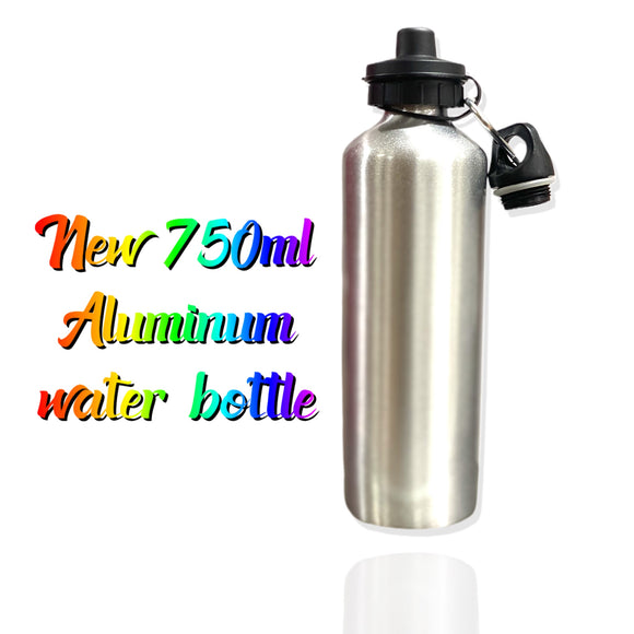 750 ml SUBLIMATION WATER BOTTLE (SILVER) – We Sub'N