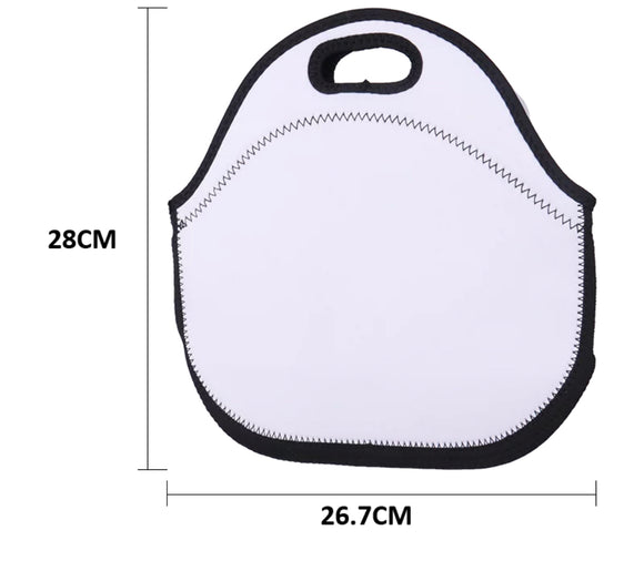 Sublimation neoprene lunch bag(multiple variants)